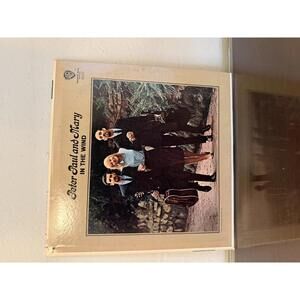 Peter Paul and Mary In the Wind Stereo WB 1507 1963 Record Album Vinyl LP
